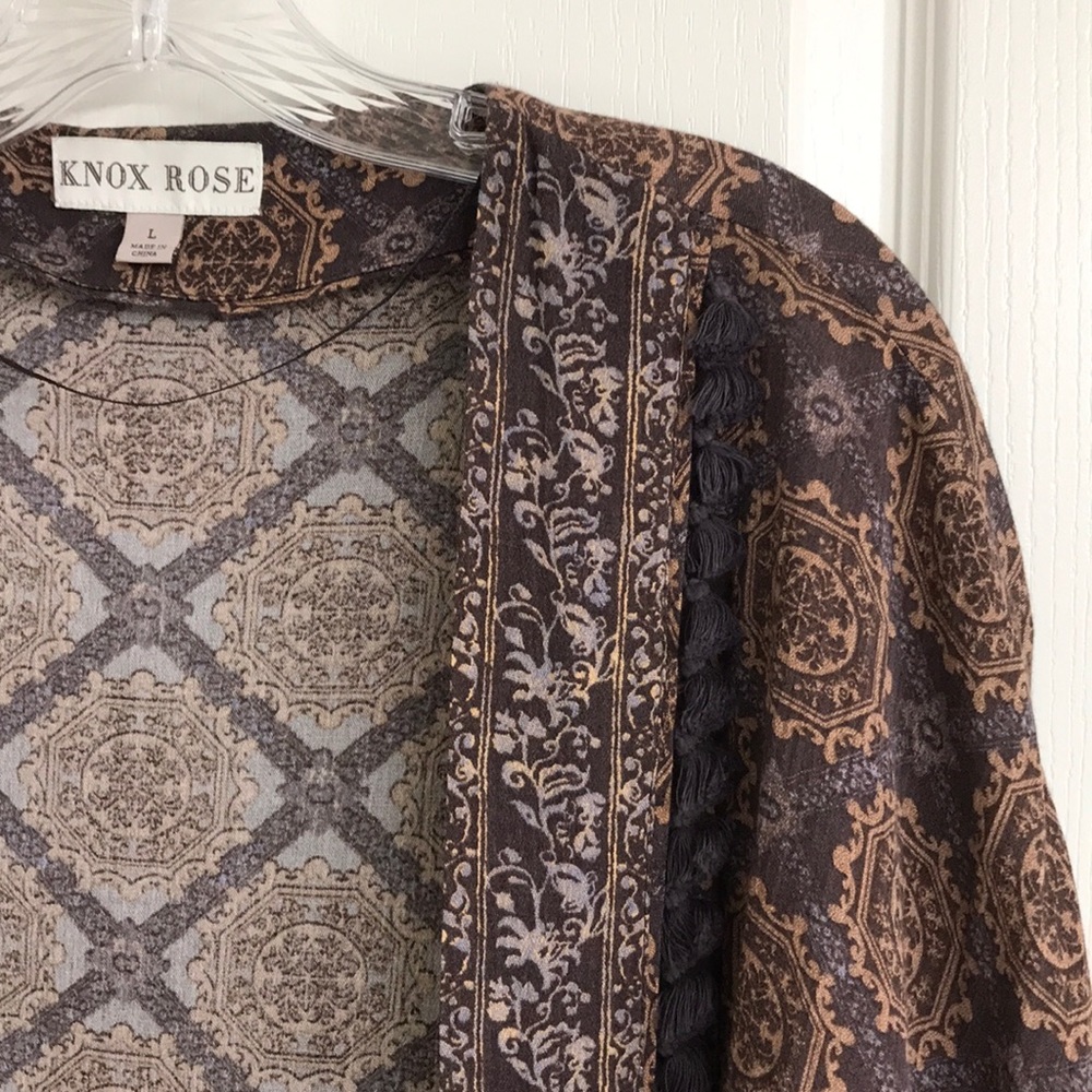Size large Knox rose (target) cardigan